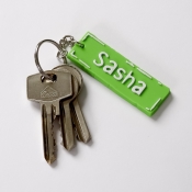 Брелок с именем Sasha